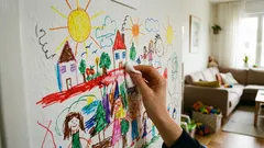 Ślady po flamastrze: jak je usunąć ze ścian i mebli oraz dlaczego alkohol działa, a woda nie